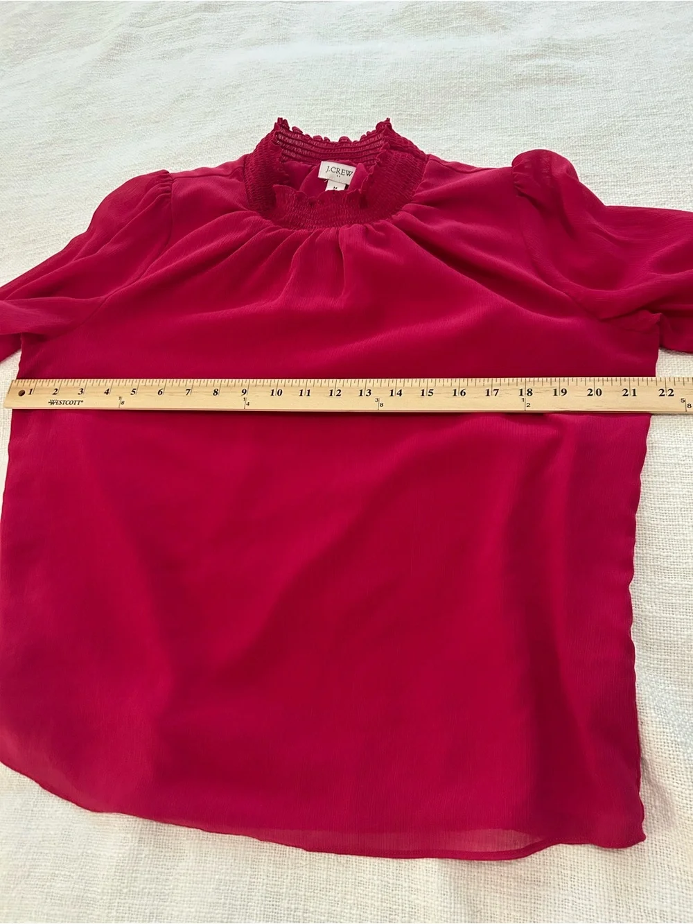 J. Crew crew raspberry